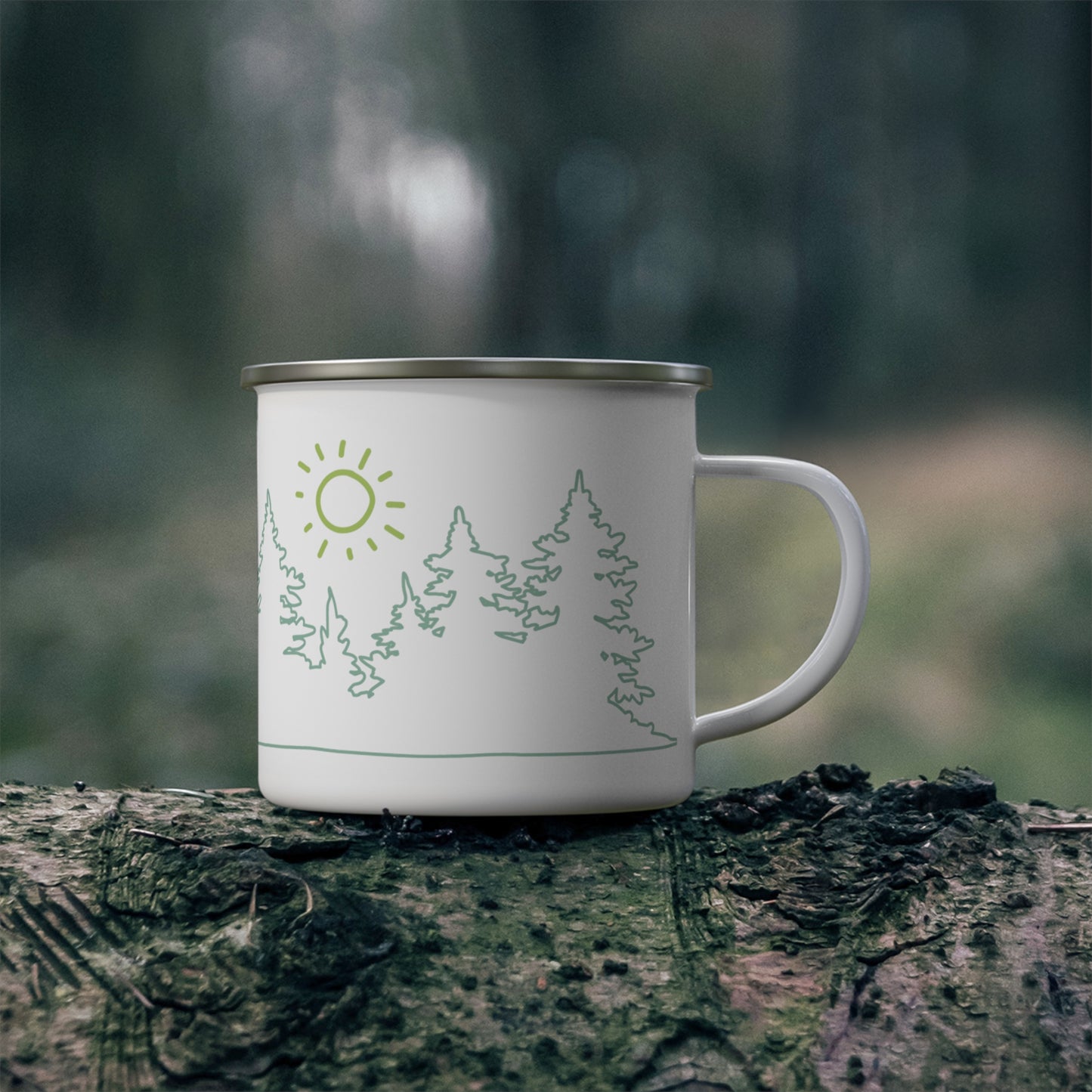 Hot Girls Have Hobbies Enamel Camping Mug