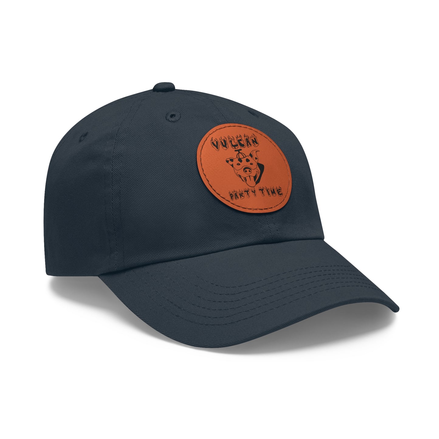 "Vulcan Party Time" Dad Hat with Leather Patch