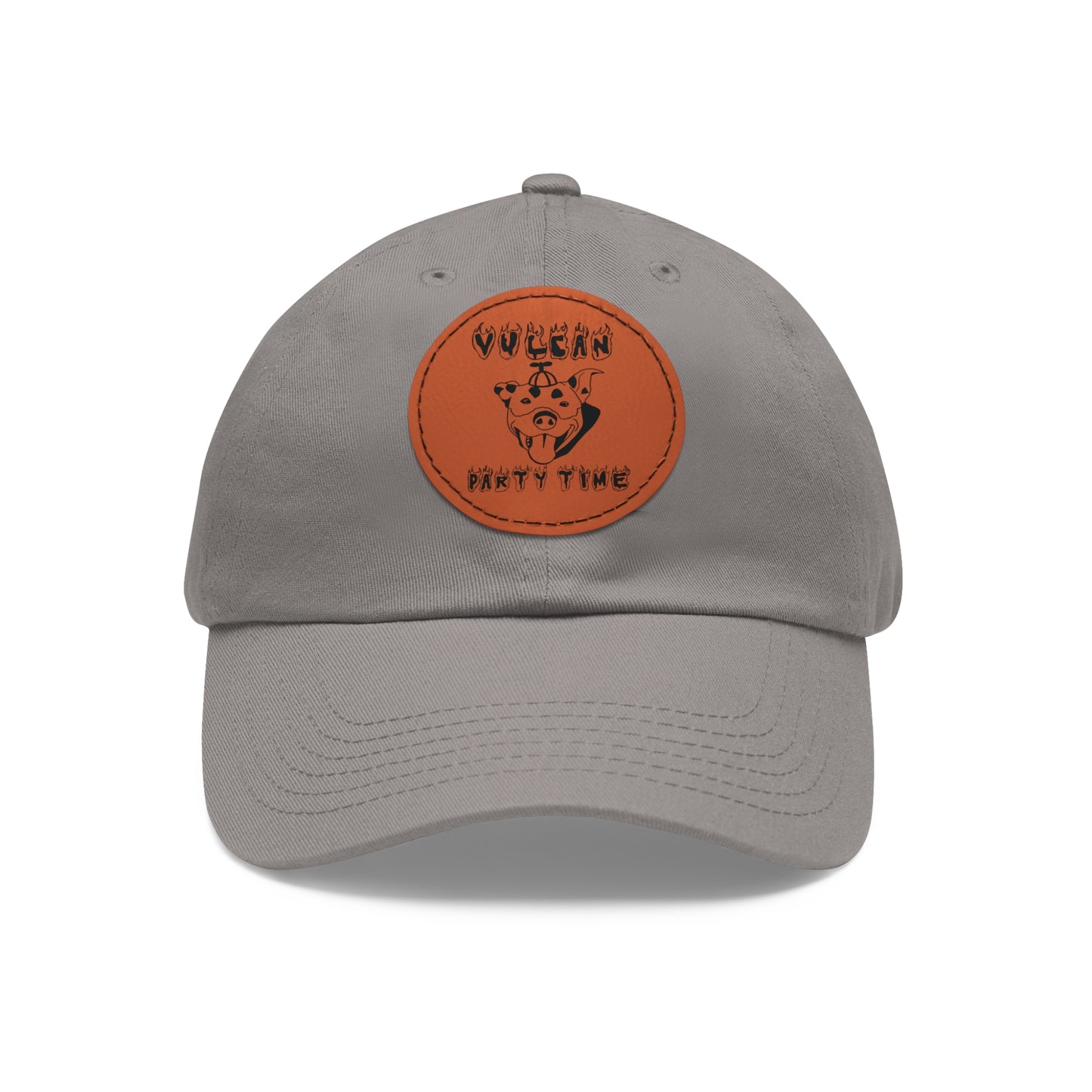 "Vulcan Party Time" Dad Hat with Leather Patch