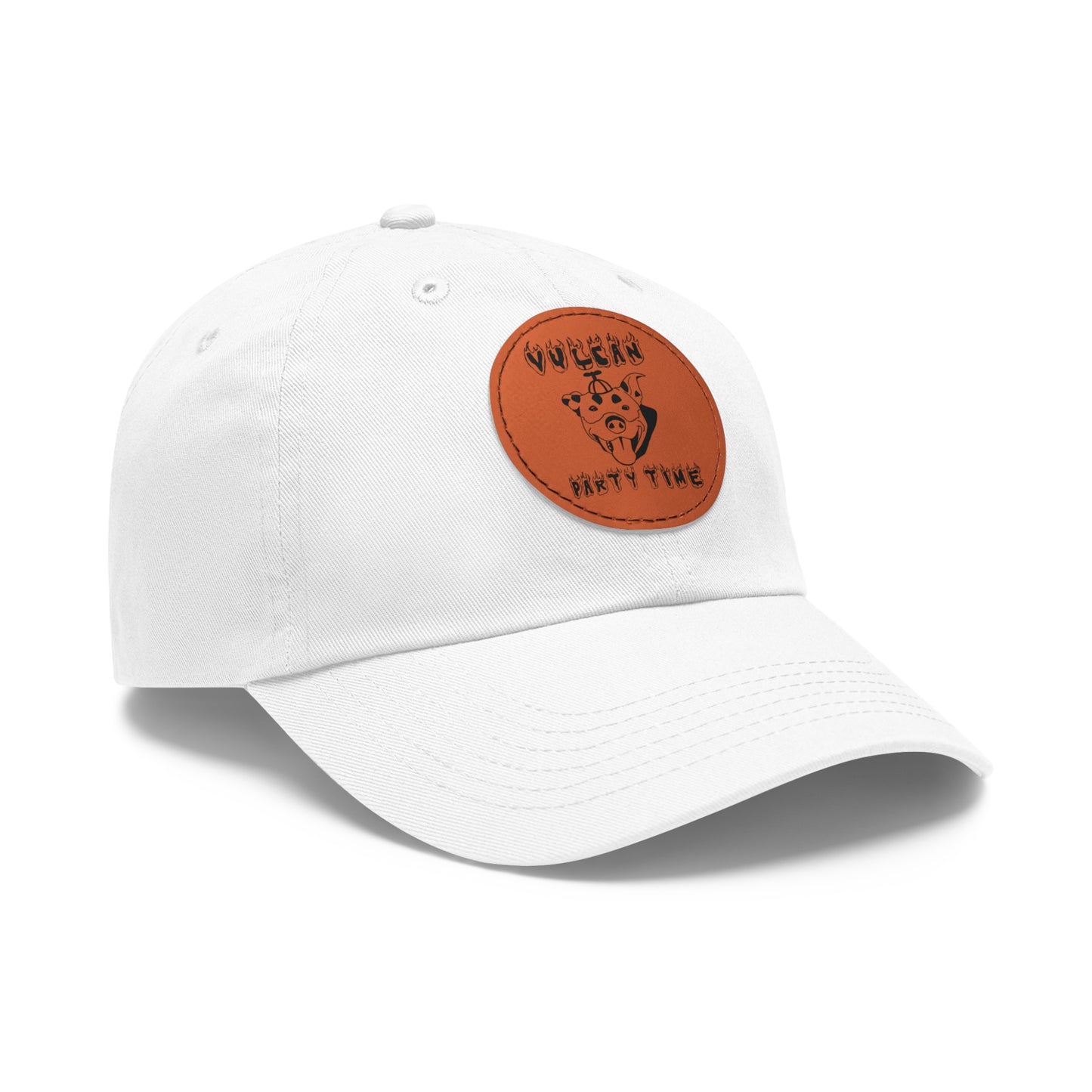 "Vulcan Party Time" Dad Hat with Leather Patch