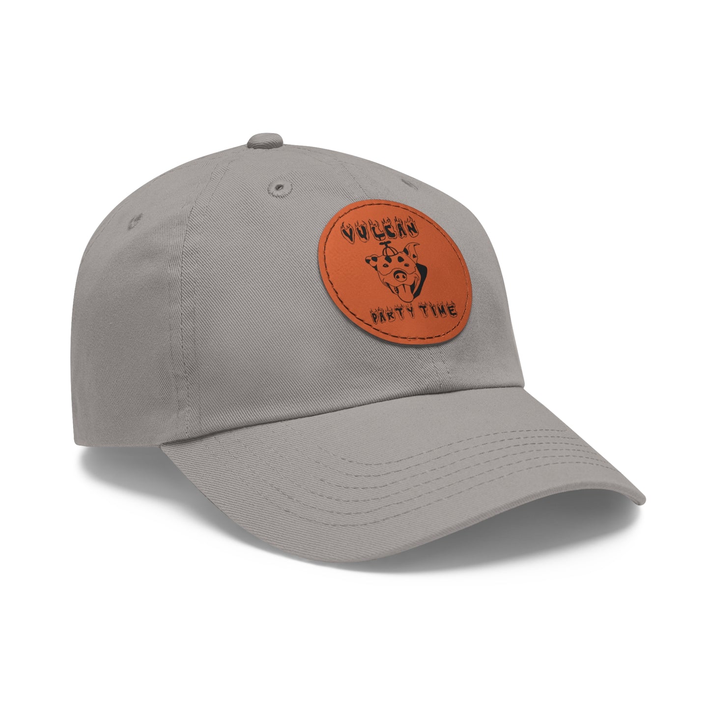 "Vulcan Party Time" Dad Hat with Leather Patch