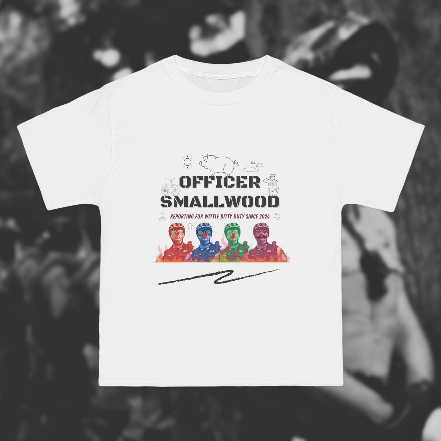 Official Officer Smallwood Fan Club T-Shirt